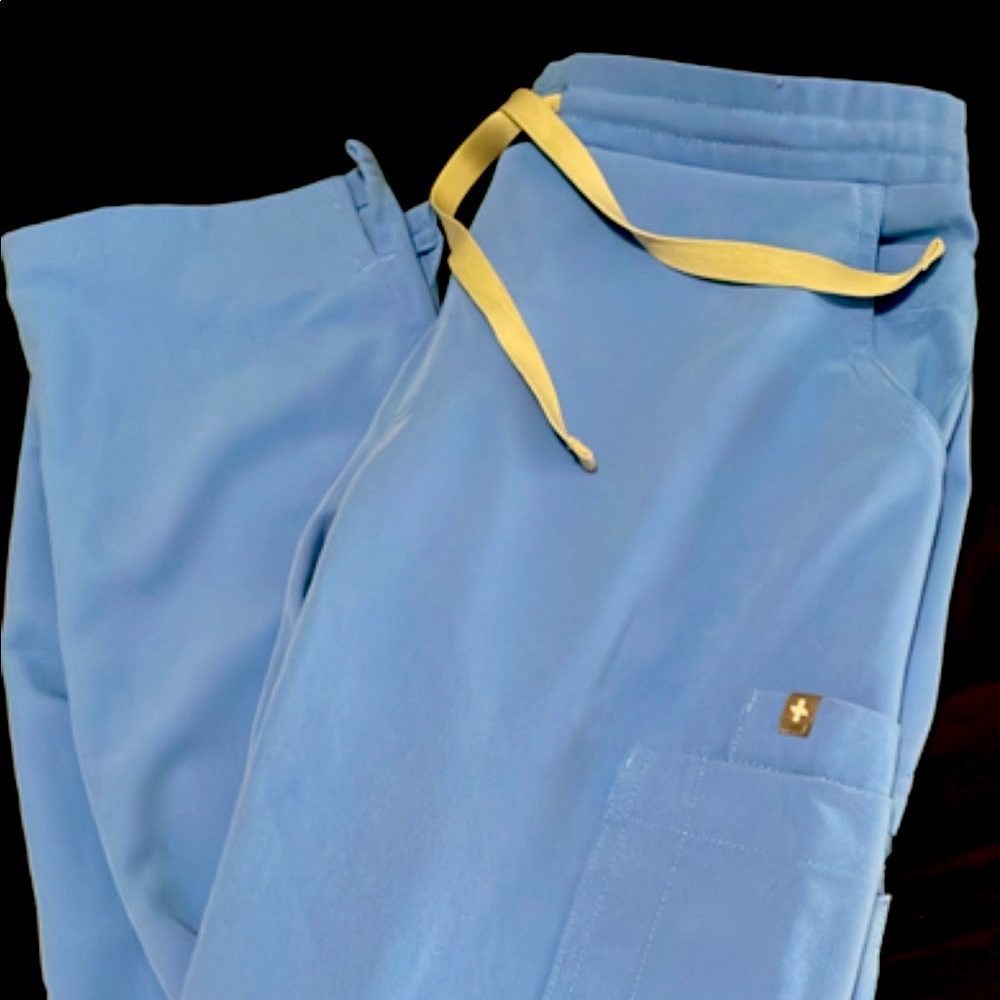 FIGS Scrub Pants-Ceil Blue